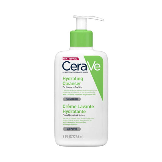 CERAVE hydrating cleanser - Vartalon ja kasvojen puhdistusaine 236ml- terveenihonkeskus.fi