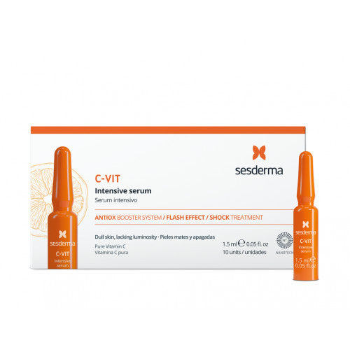 SESDERMA C-Vit Intensive Serum - Intensiiviset seerumiampullit- terveenihonkeskus.fi