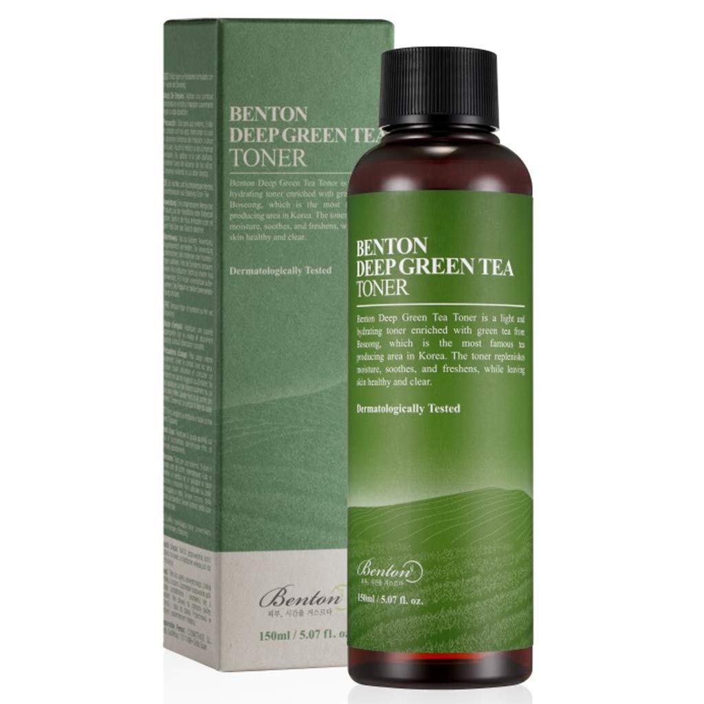 BENTON Deep Green Tea Toner - Kasvovesi vihreällä teellä- terveenihonkeskus.fi